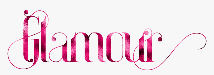 Clip Art Glamour Logo - Glamour Logo, HD Png Download, Free Download