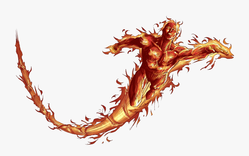 Human Torch Transparent Image - Human Torch Png, Png Download, Free Download