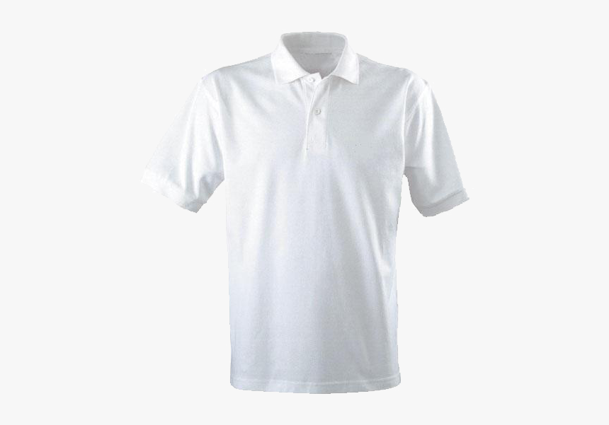 T-shirt Polo Shirt School Uniform Sweater - Plain White T Shirt With Collar, HD Png Download, Free Download