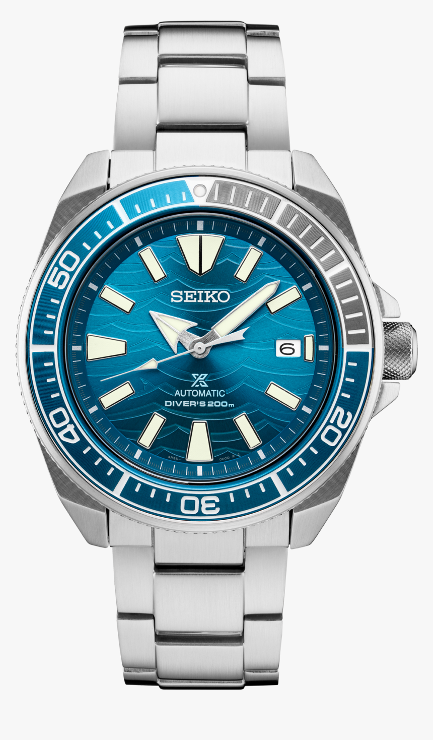Seiko Men"s Prospex Automatic Divers Watch - Seiko Samurai Save The Ocean, HD Png Download, Free Download