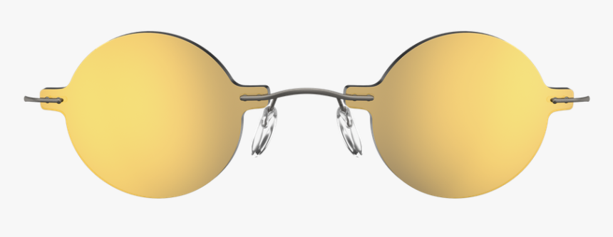 Golden Sunglasses Png, Transparent Png, Free Download