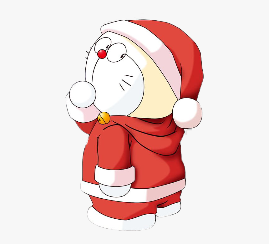 Ảnh Doraemon Mặc Trang Phục Giáng Sinh - Doraemon Christmas, HD Png Download, Free Download