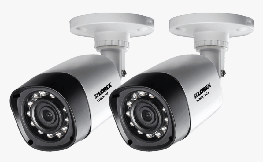 1080p Hd Weatherproof Night Vision Security Cameras - Lorex Camera, HD Png Download, Free Download