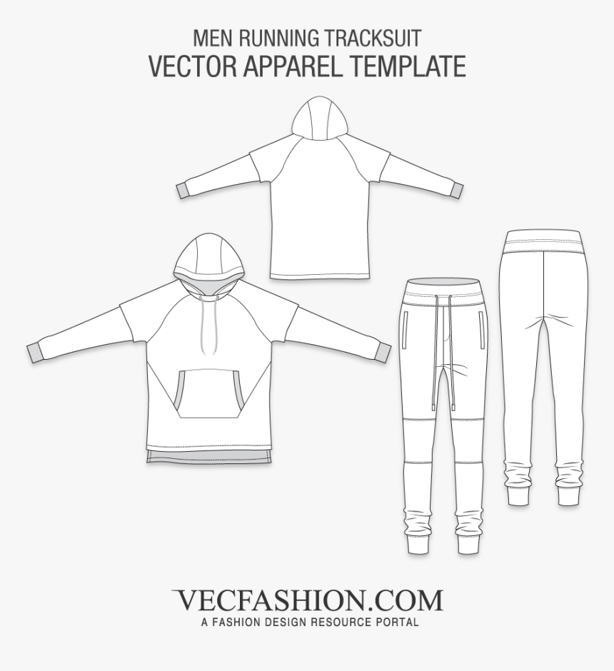 Sweatshirts Hoodies Vecfashion - Illustration, HD Png Download, Free Download