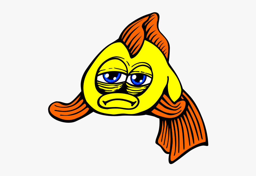 Sad Fish Transparent, HD Png Download, Free Download