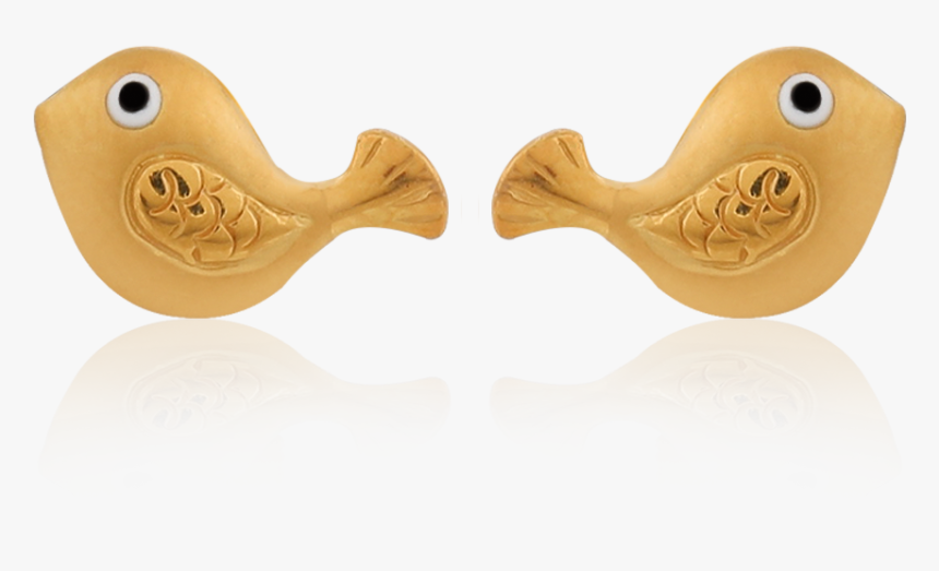 Adorable Golden Fish Earrings, HD Png Download, Free Download