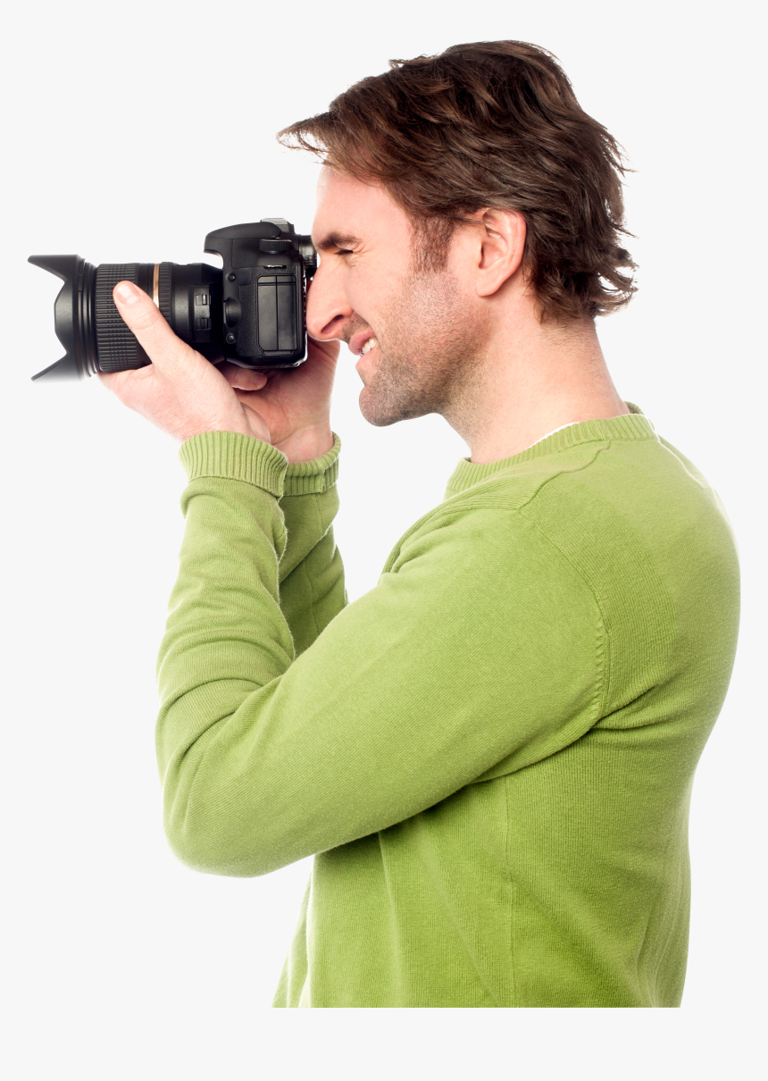 Photographer Png - Man With Camera Png, Transparent Png, Free Download