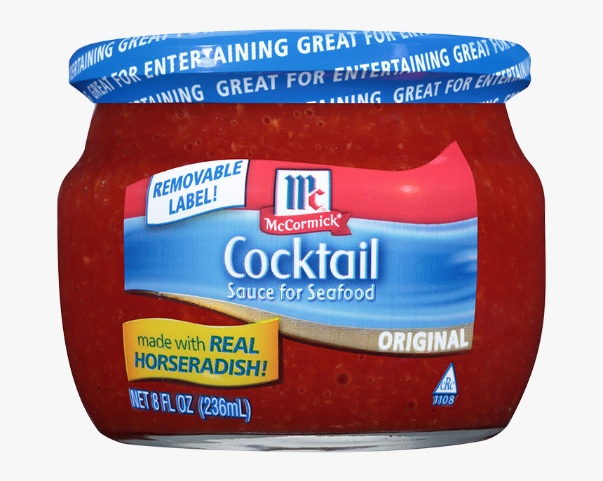 Golden Dipt Seafood Cocktail Sauce Serving Jar - Mccormick, HD Png Download, Free Download