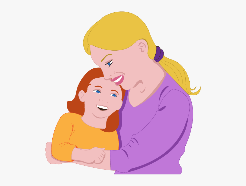 Mom And Daughter Clipart - Mother And Daughter Clipart, HD Png Download, Free Download