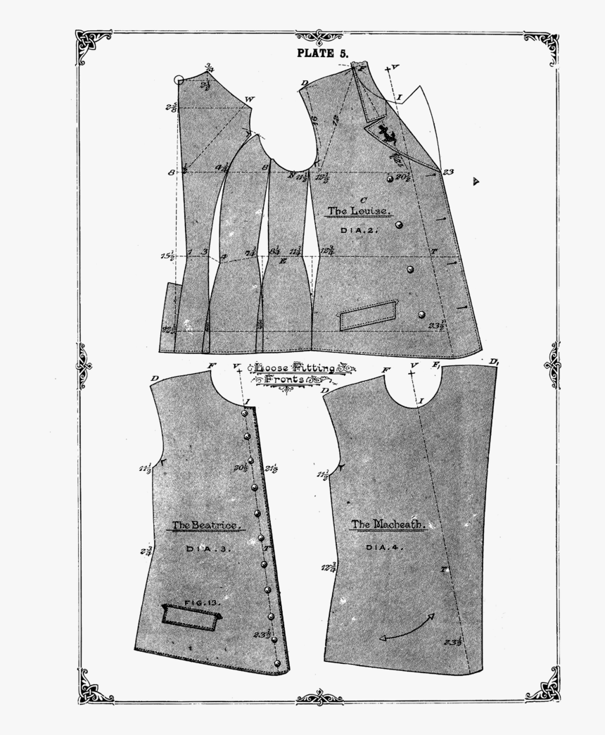 Garments, File The Cutters Practical Guide The Cutting - Illustration, HD Png Download, Free Download