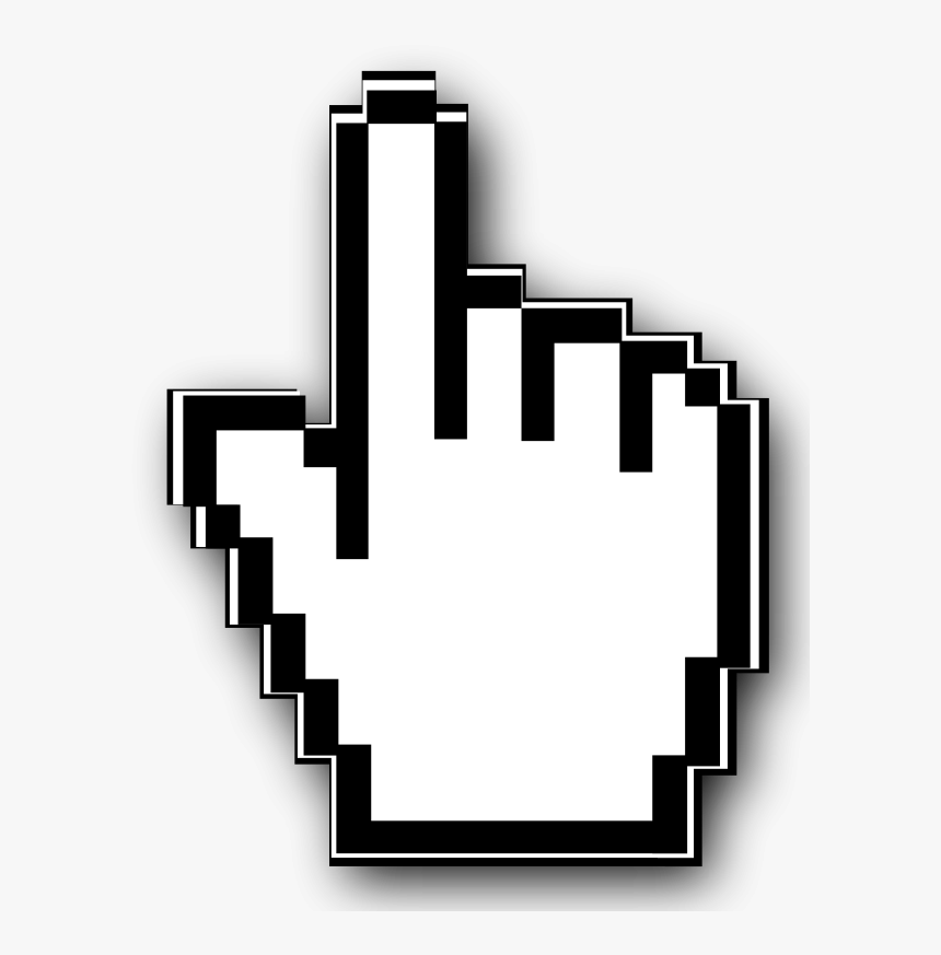 Cursor Hand - Mouse Pointer Transparent, HD Png Download, Free Download