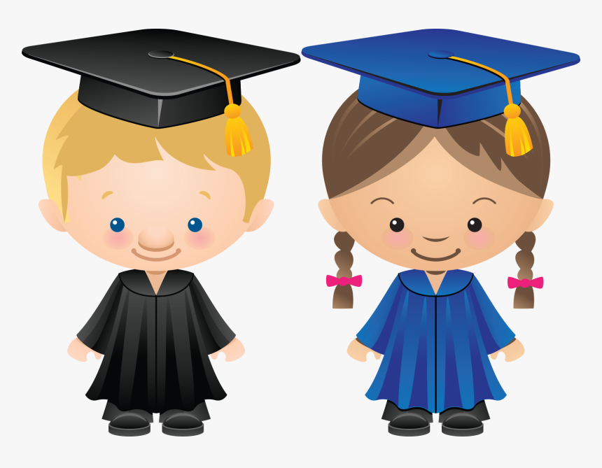 Graduation Boy Png Graduation Boy And Girl Clipart Transparent Png Kindpng