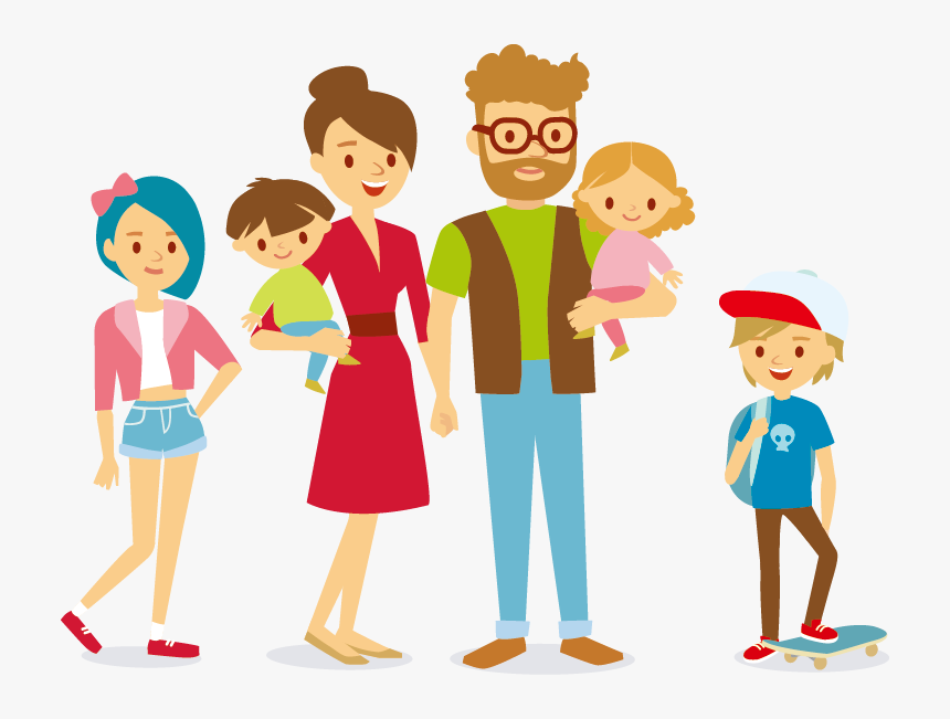 Cartoon Stock Photography Clip Art - Happy Family Cartoon Png, Transparent Png, Free Download