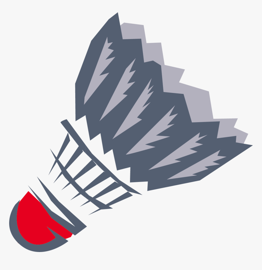 Transparent Badminton Clipart - Badminton Shuttlecock Logo, HD Png Download, Free Download