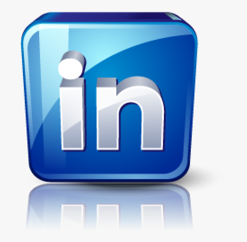 Logo Linkedin 3d Png, Transparent Png, Free Download
