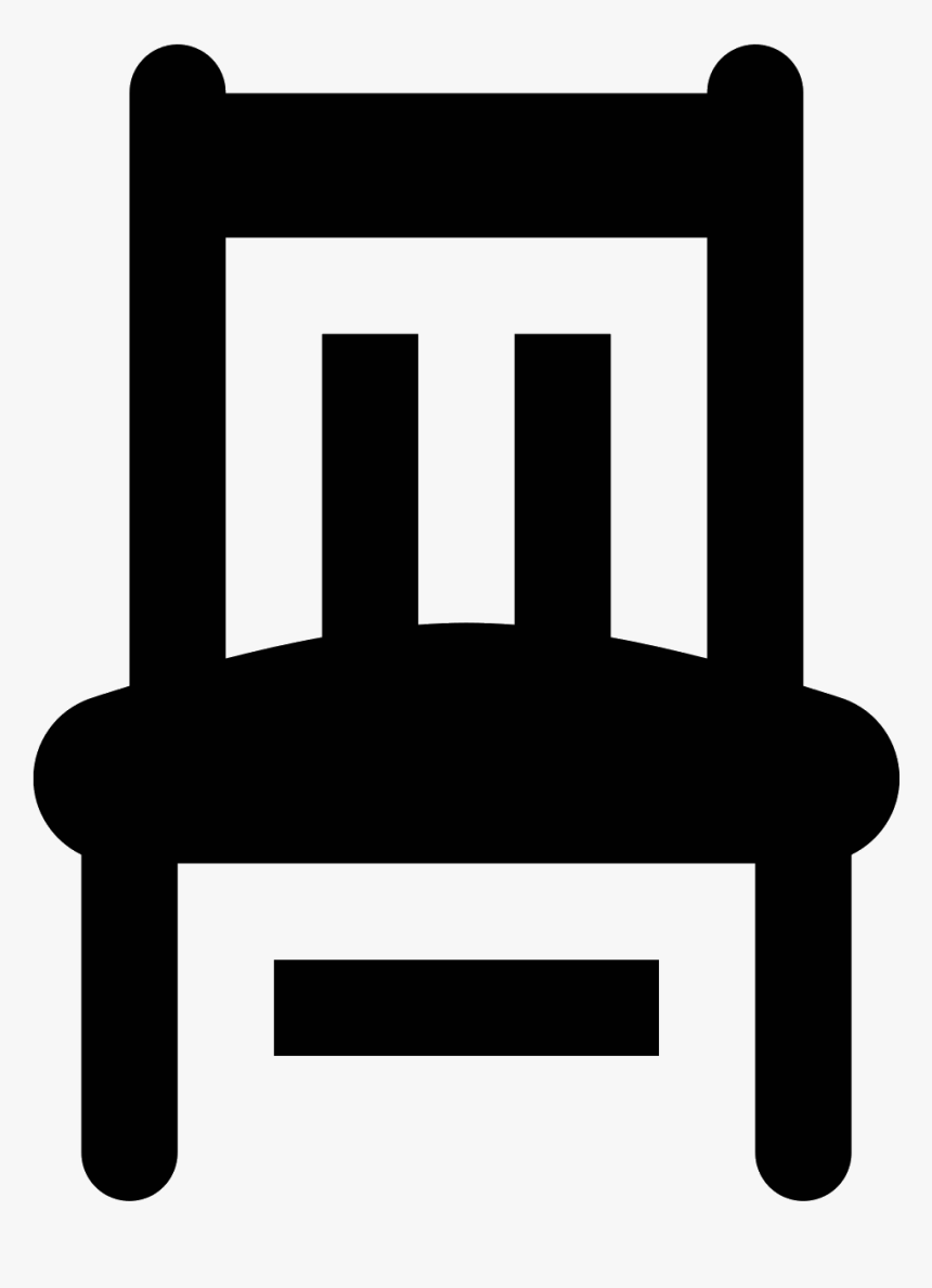 A Front Profile View Of A Chair, HD Png Download, Free Download