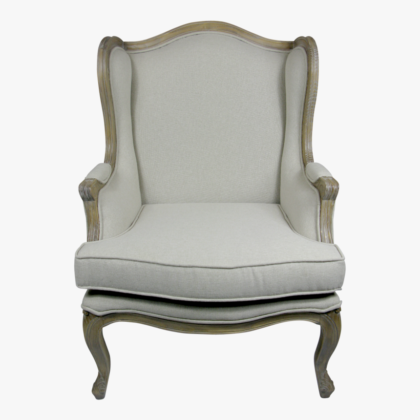 French Provincial Wingback Chair, HD Png Download, Free Download