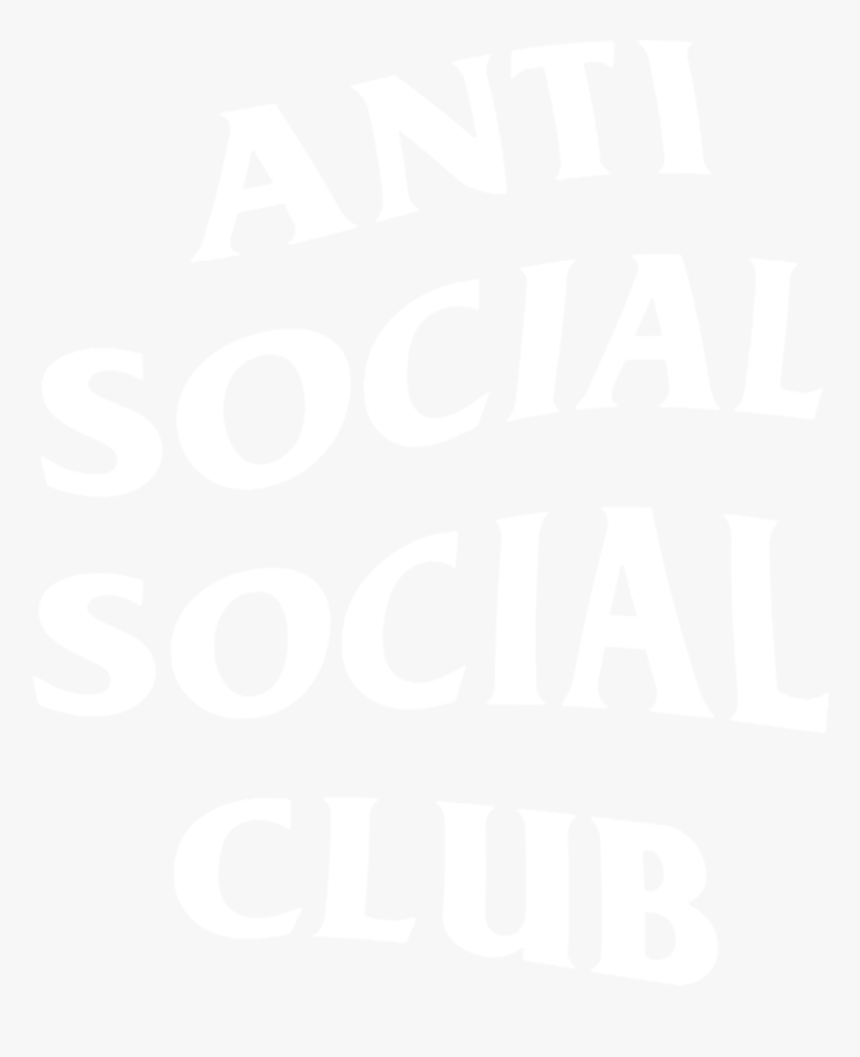 Transparent Anti Social Social Club Png - Anti Social Social Club Png, Png Download, Free Download