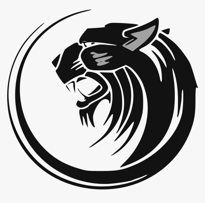 Choose From Over 1,000 Of The Hottest Tattoo Designs - Black Tiger Face Logo, HD Png Download, Free Download