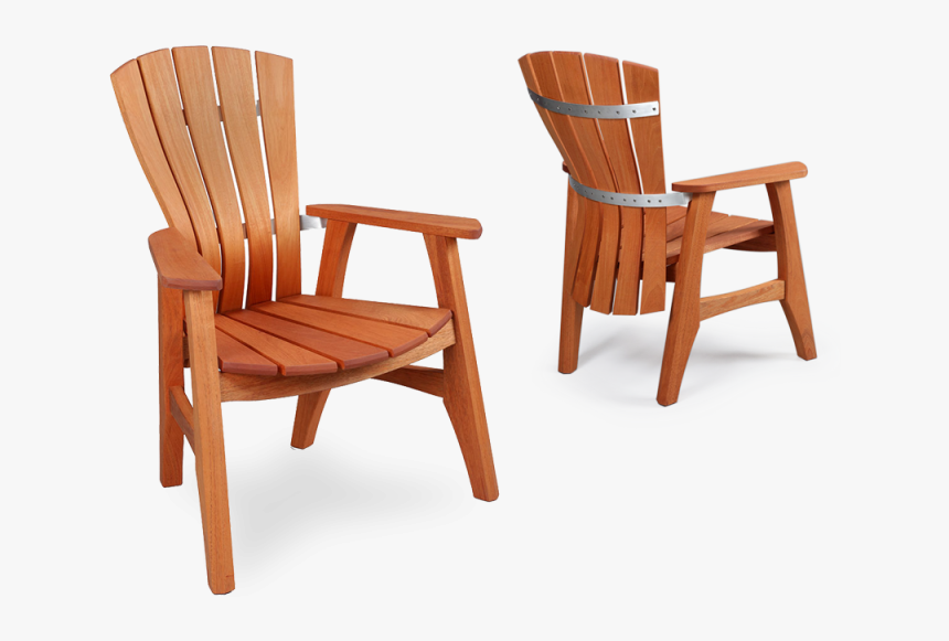Sunniva Outdoor Armchair With Front And Back View - Chair, HD Png Download, Free Download