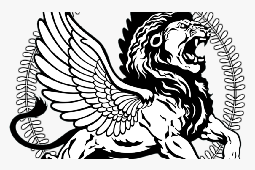 Csa Blind Herf - Lion With Wings Drawing, HD Png Download, Free Download