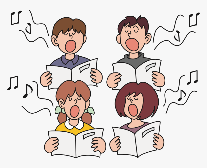 Children Singing Medium Image - Children Singing Clipart, HD Png Download, Free Download