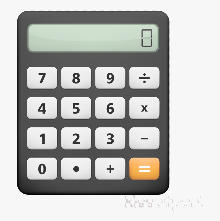 Calculator Brokerage Clipart Calculation Firm Transparent - Calculator Illustration, HD Png Download, Free Download