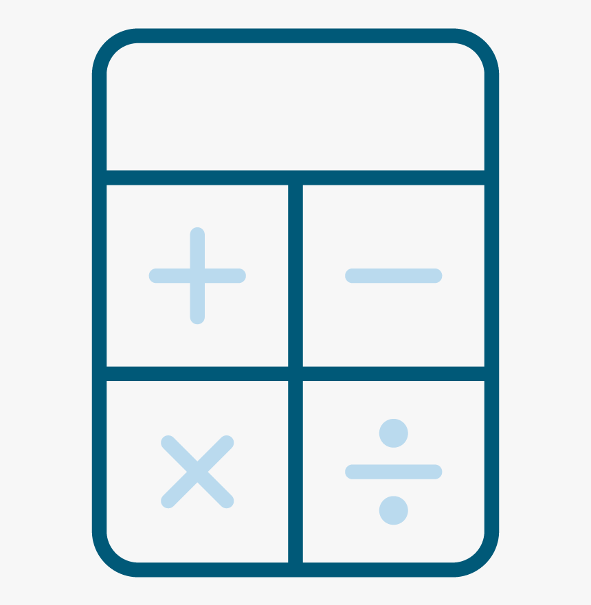 Calculator - Icon Algebra Png, Transparent Png, Free Download