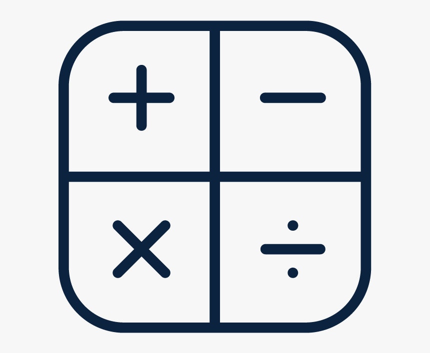 Calculator - Maths And Science Symbol, HD Png Download, Free Download