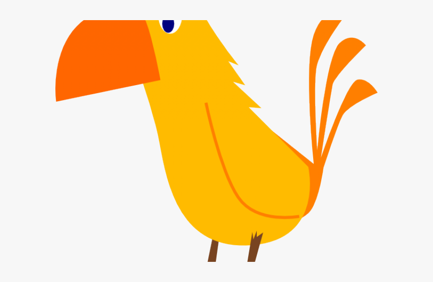 Orange Clipart Parrot, HD Png Download, Free Download