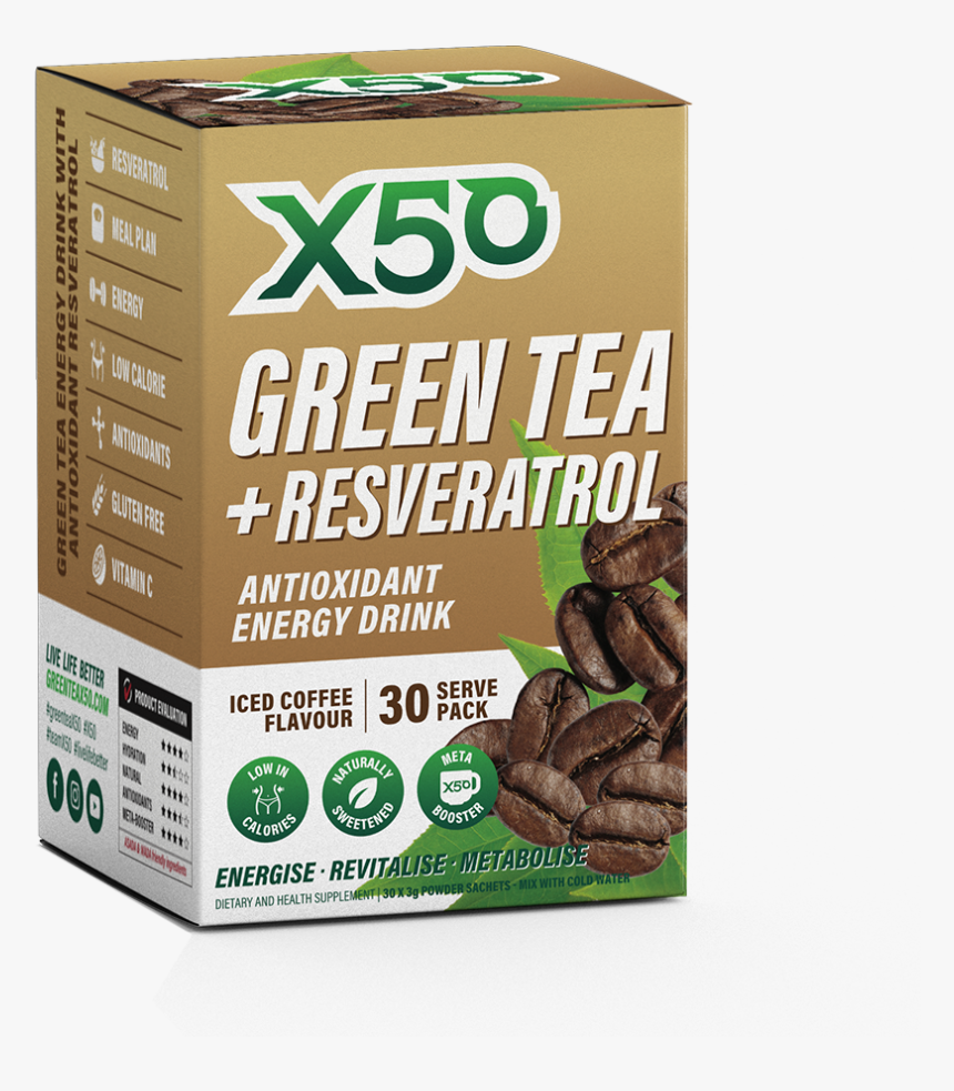 X50 Green Tea, HD Png Download, Free Download