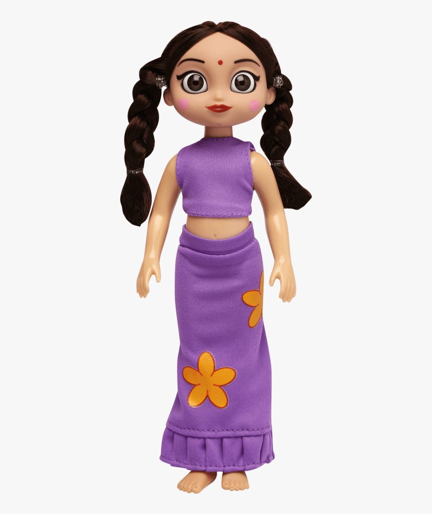Girls Chutki Doll With Printed Outfit - Chhota Bheem, HD Png Download, Free Download