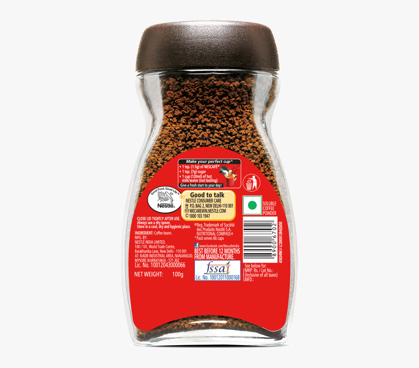 Nescafe Instant Coffee Powder, HD Png Download, Free Download