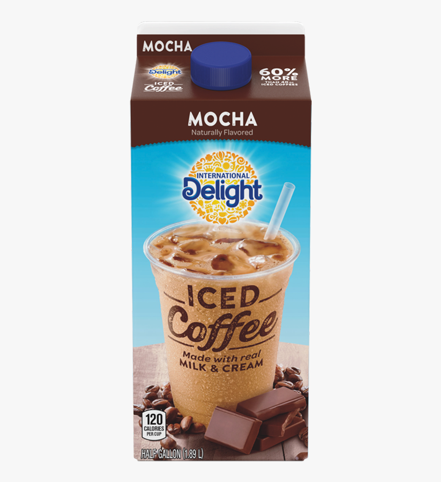 Mocha Flavored Iced Coffee - International Delight Mocha Iced Coffee, HD Png Download, Free Download