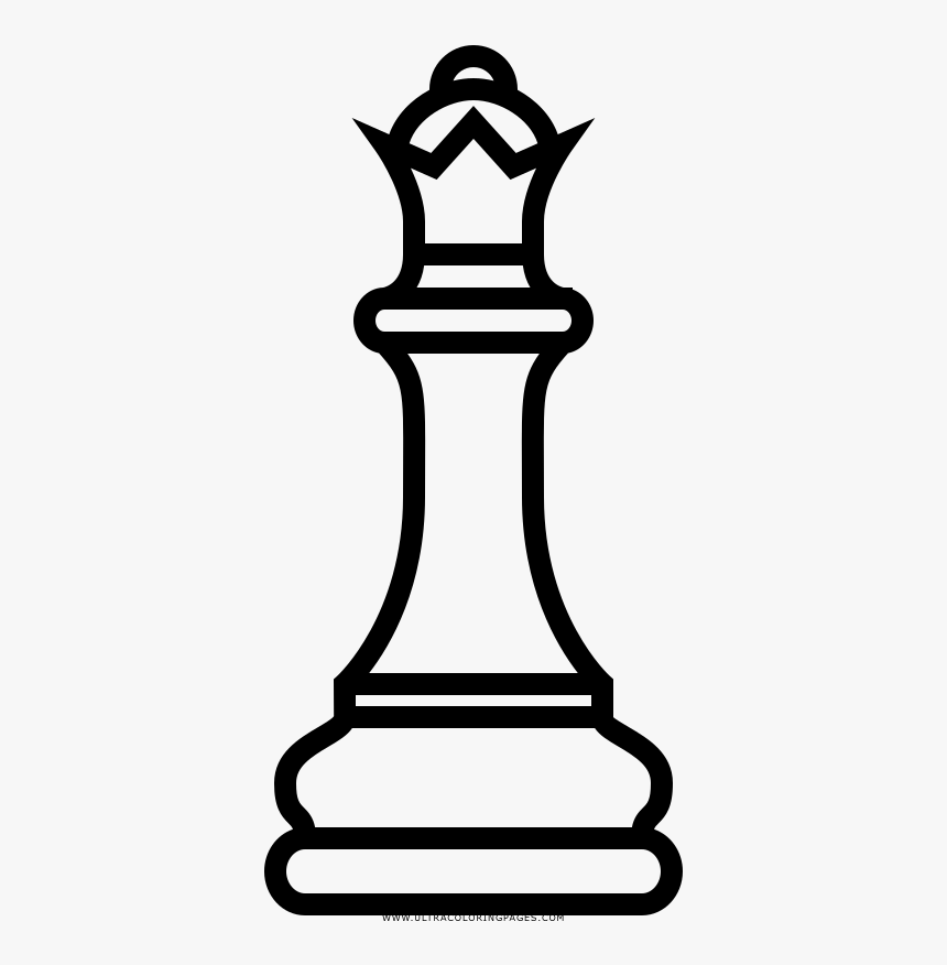 Drawing Chess Rook - Queen Chess Piece Png, Transparent Png, Free Download