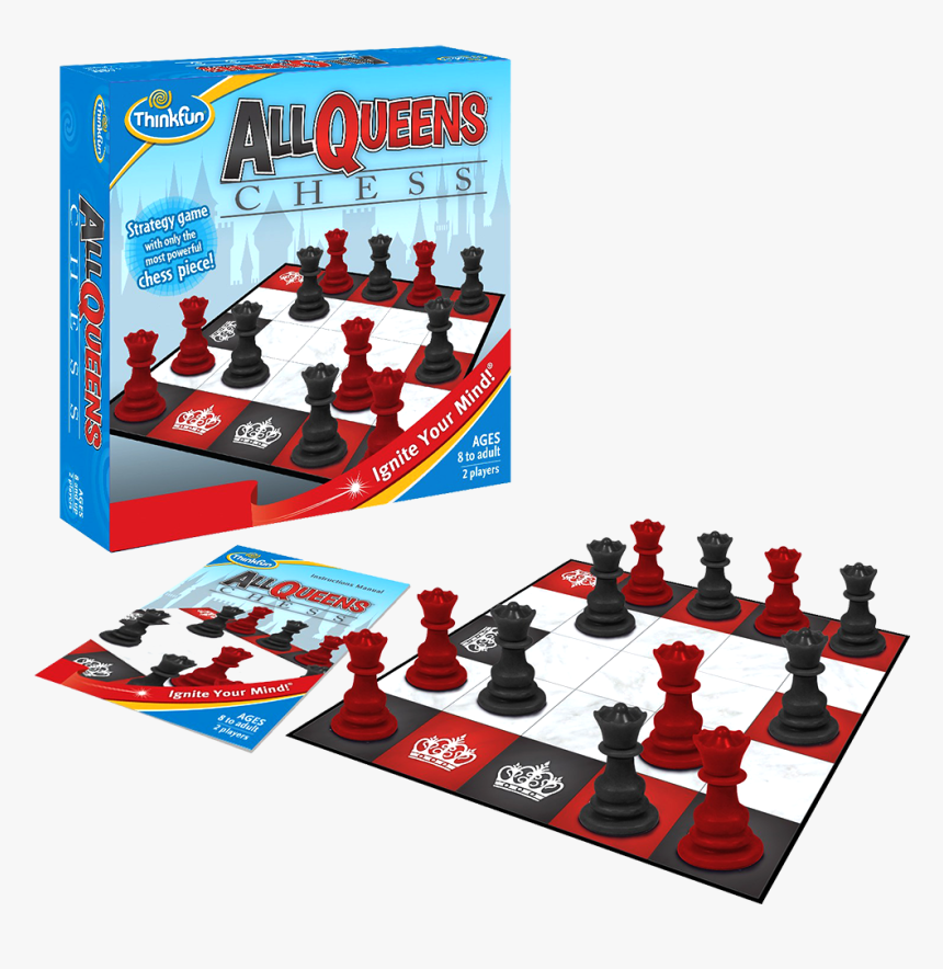 All Queens Chess Strategy And Logic Puzzle Game Four - All Queen Chess, HD Png Download, Free Download