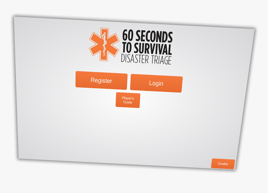 Html Game Registration - 60 Seconds To Survival A Disaster Triage Game, HD Png Download, Free Download