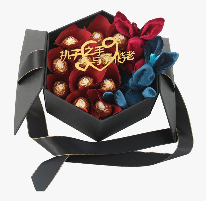 Ferrero Chocolate Gift Box Birthday Gift Valentine"s - Gift Wrapping, HD Png Download, Free Download