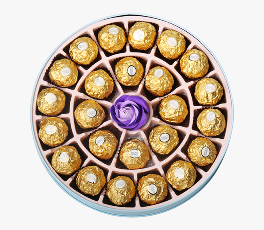 Ferrero Ferrer Rocher Chocolate Gift Box For Girlfriend - Rolex Date Just 36 Blue Computer, HD Png Download, Free Download