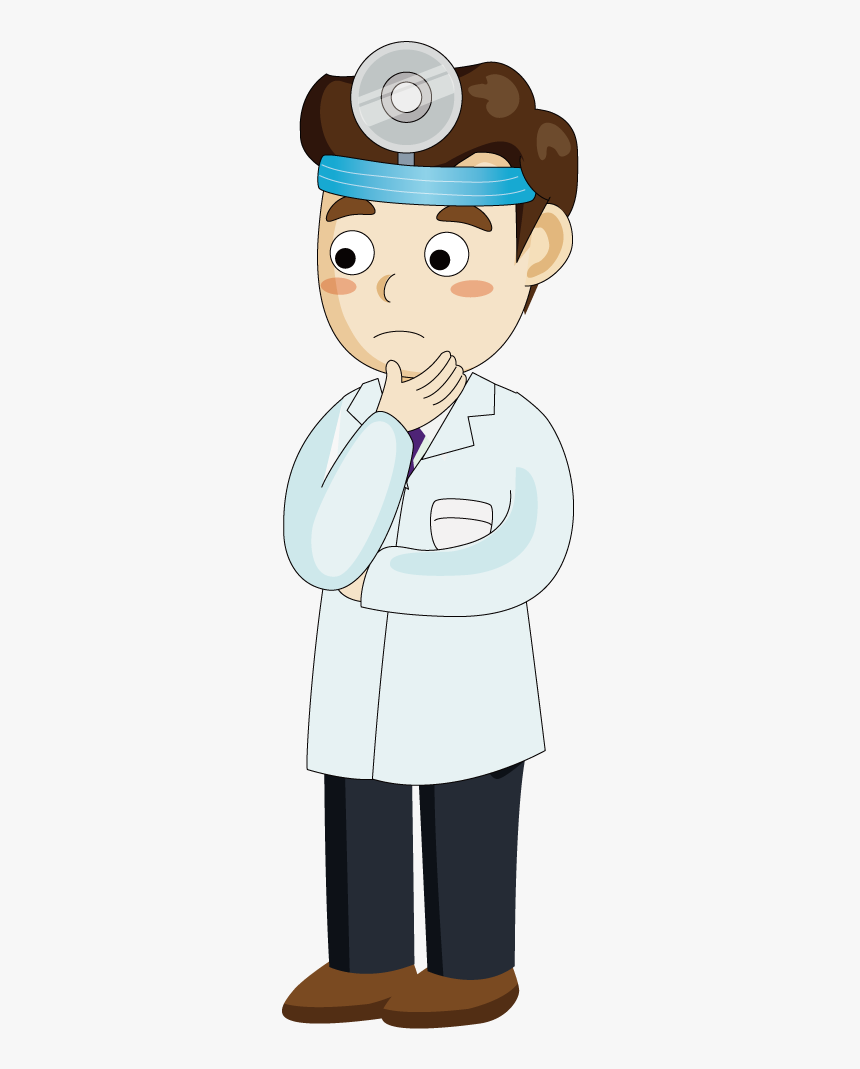 The Doctor Is Thinking Png Download - Doctor Thinking No Background, Transparent Png, Free Download