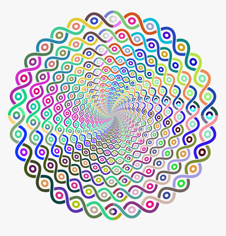 Prismatic Simple Ornament Vortex Clip Arts - Clip Art, HD Png Download, Free Download