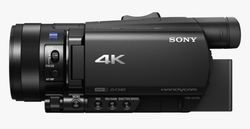 Sony Handycam 4k Ax33, HD Png Download, Free Download