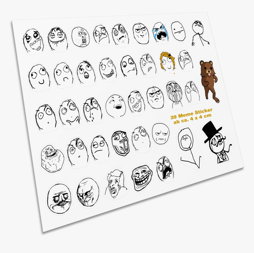 Sticker Lol Memes - Cartoon Memes Lol, HD Png Download, Free Download