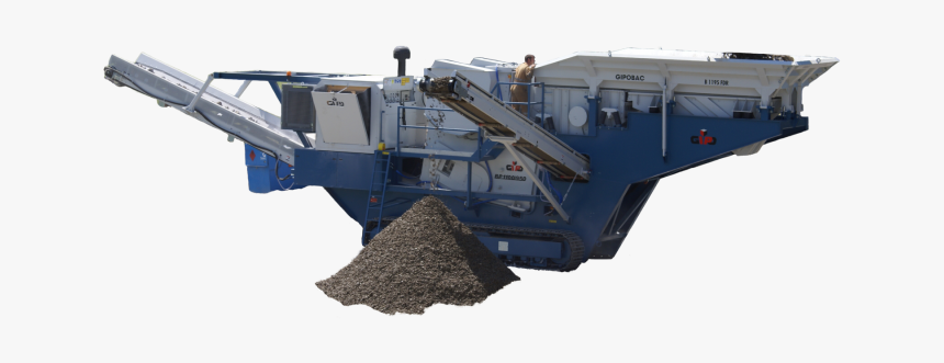 Gipobac B 1195 C/fdr Jaw Crusher - Crane, HD Png Download, Free Download