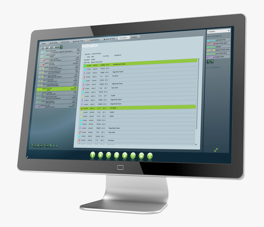 Central Station Software - Patriot Alarm Monitoring Software, HD Png Download, Free Download