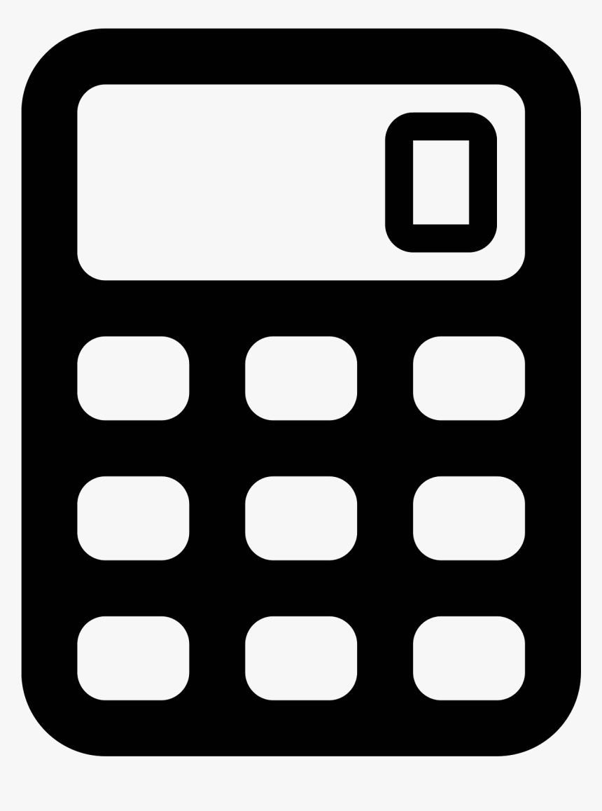 Thumb Image - Calculator Icon .png, Transparent Png, Free Download