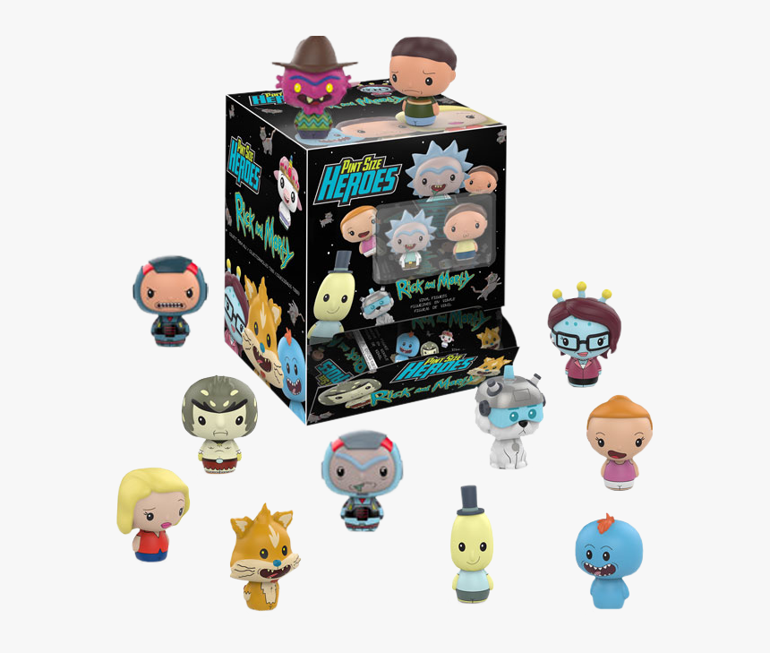 Rick And Morty - Funko Pint Size Heroes, HD Png Download, Free Download