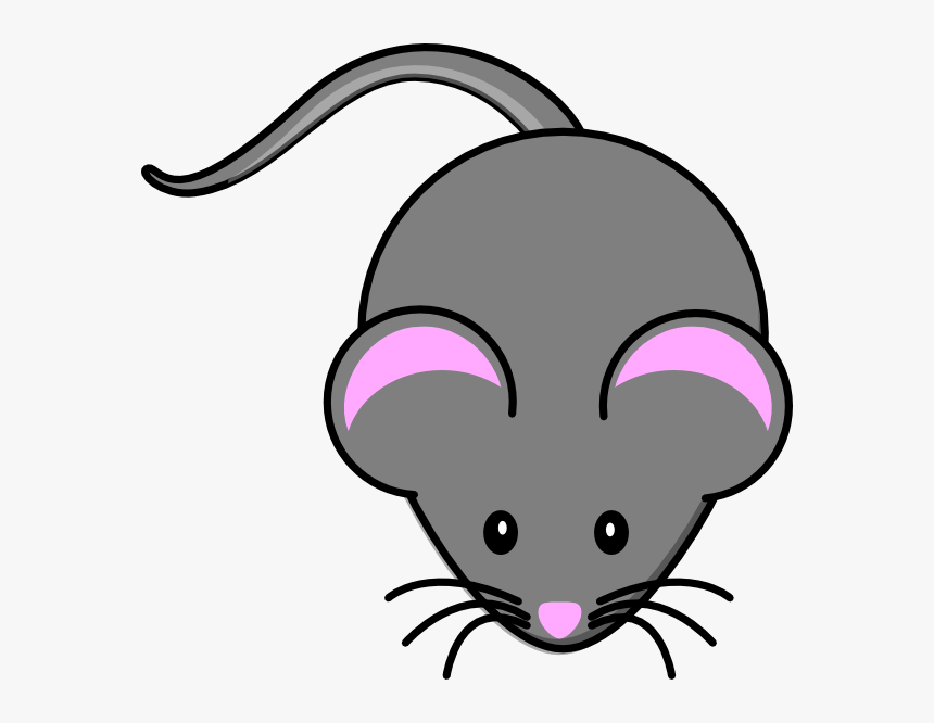 Mouse Clipart Quiet Mouse - Blue Mouse Clipart, HD Png Download, Free Download