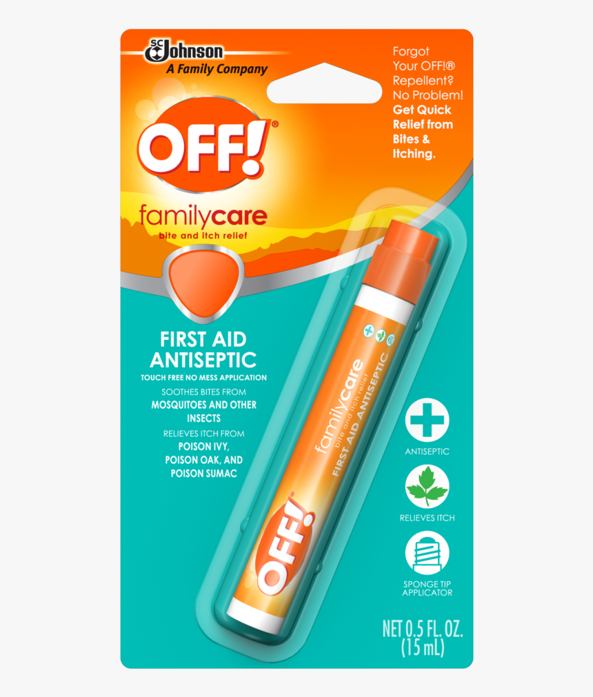 Off Familycare Bite And Itch Relief Pen, HD Png Download, Free Download