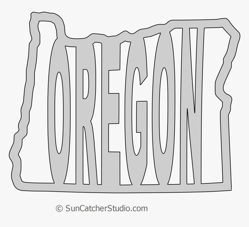 Transparent Oregon State Png - Transparent Oregon State Shape, Png Download, Free Download